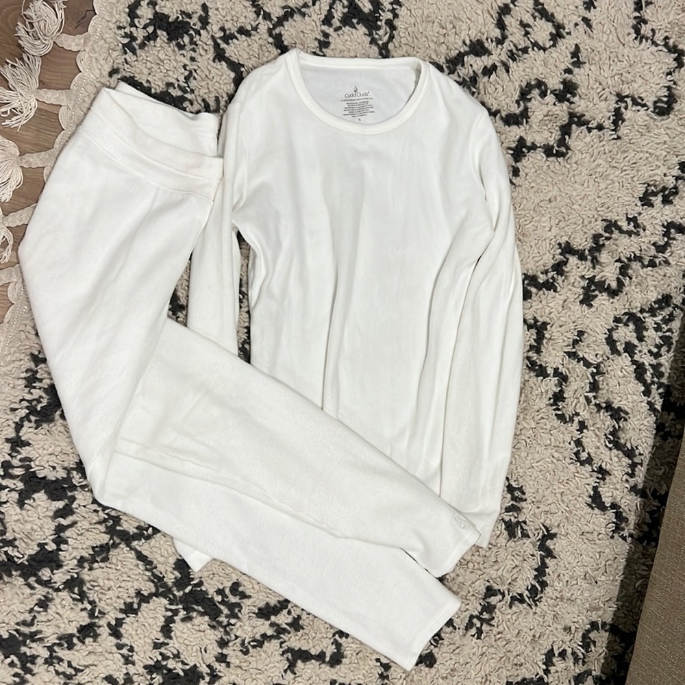 CuddlDuds fleece wear set - never worn